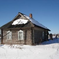 Дом с большим земельным участком в нежилой деревне  Лукьяново Жарковский район
